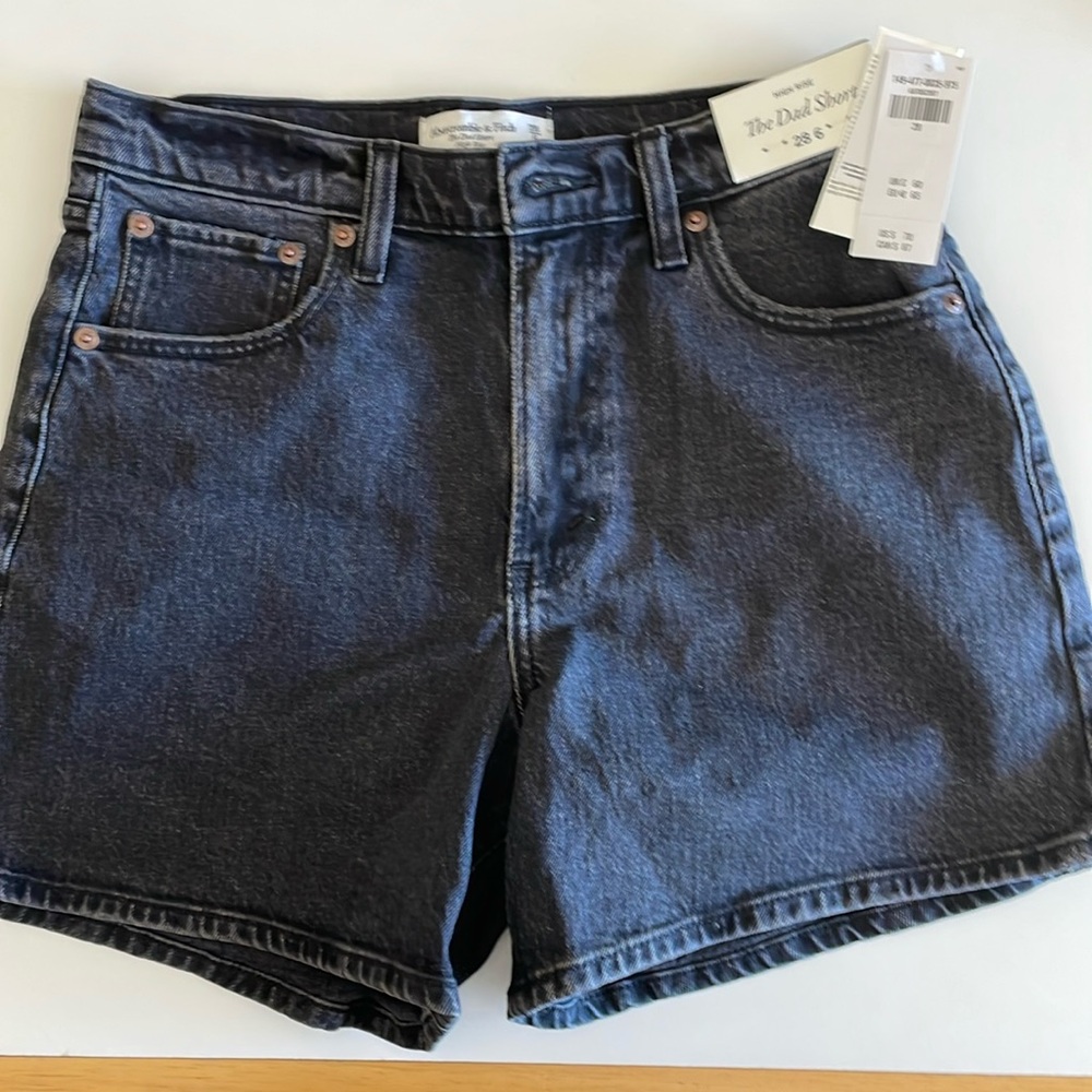 Abercrombie & Fitch Dad Jean Shorts